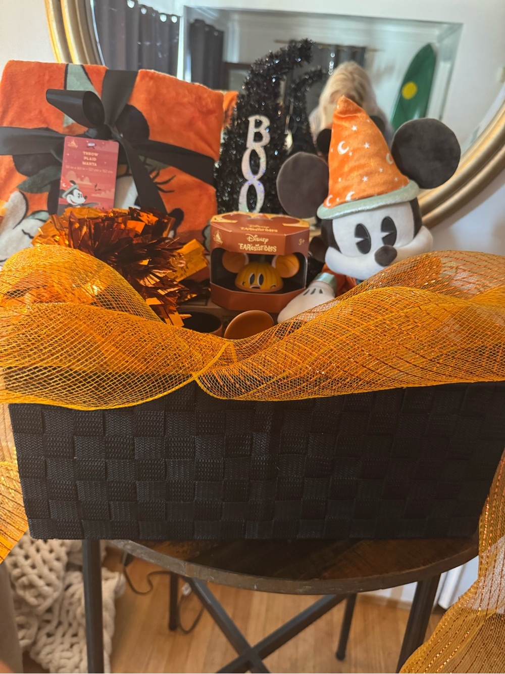 Disney Resorts Halloween Boo Basket All NWTs Basket Includes 12 Items a Treat!
